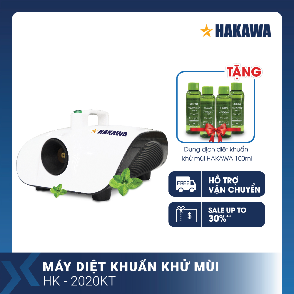 MÁY DIỆT KHUẨN KHỬ MÙI HAKAWA NHẬT BẢN  HK-2020KT - HÀNG CHÍNH HÃNG