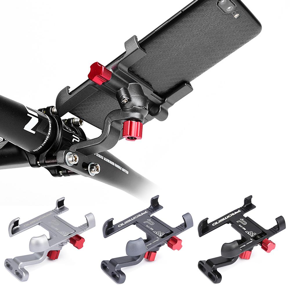 Giá đỡ điện thoại cho xe đạp xe máy Promend Bike STEM hợp kim nhôm xoay 360 ° MTB