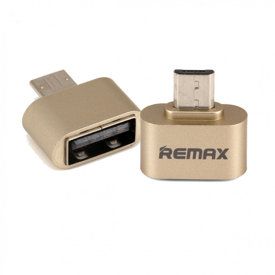 Đầu Chuyển OTG Micro USB Sang USB Full Size Remax Hàng Chính Hãng