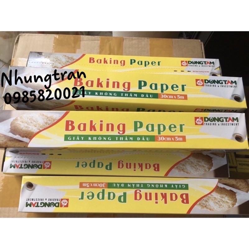 Giấy nến nướng bánh chống dính 30cm x 5m