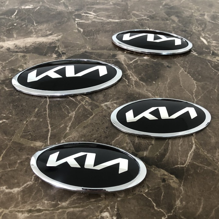 01 chiếc Logo biểu tượng trước và sau xe ô tô Kia