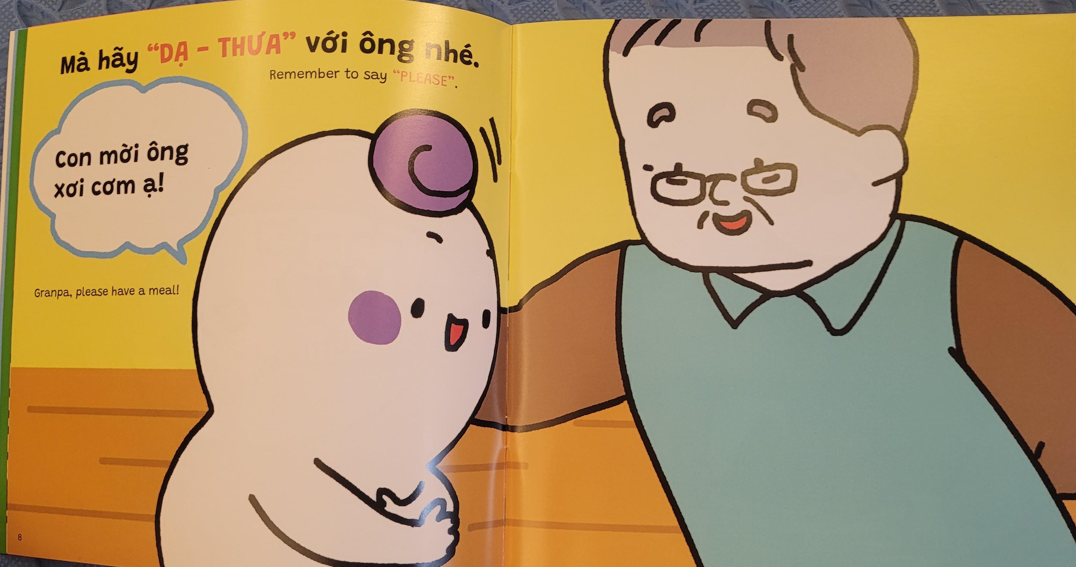 Sách Ehon Miu Bé Nhỏ Phần 3 Song Ngữ - Đừng Nói Trống Không Nhé Song Ngữ