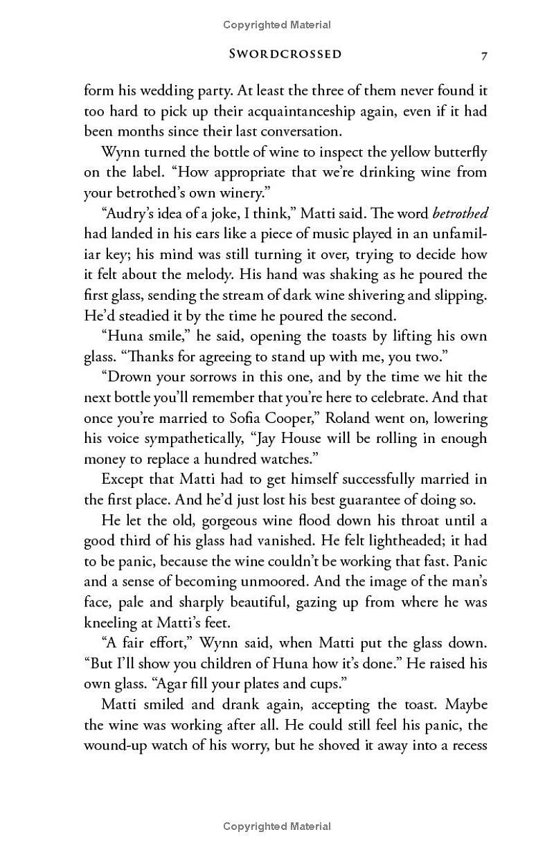 Sách ngoại văn: Swordcrossed