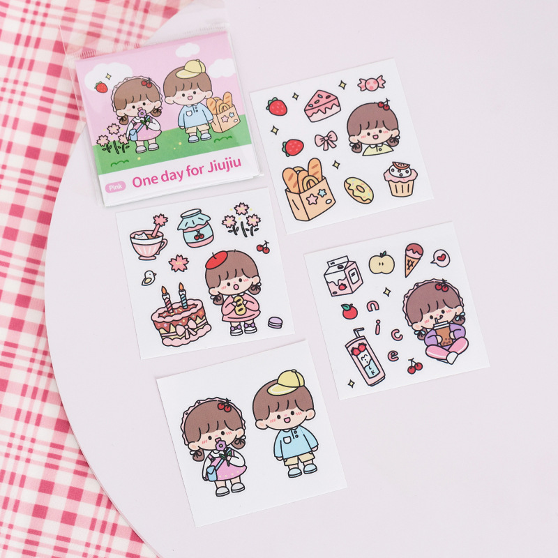 Sticker Cute, Hình Dán Dễ Thương Trang Trí - S01