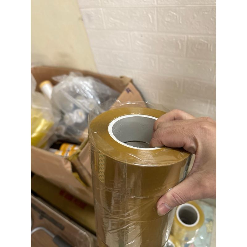 Băng keo 1kg vàng trong – dán thùng siêu dính – giao nhanh