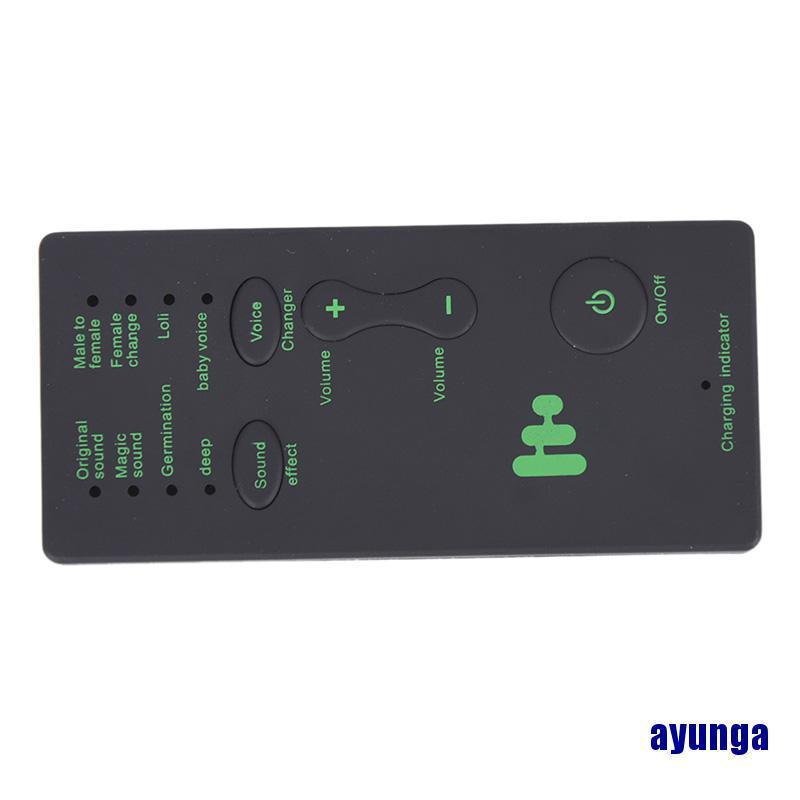 Bộ Chuyển Đổi Giọng Nói Với 7 Loại Âm Thanh Khác Nhau Cho Laptop /