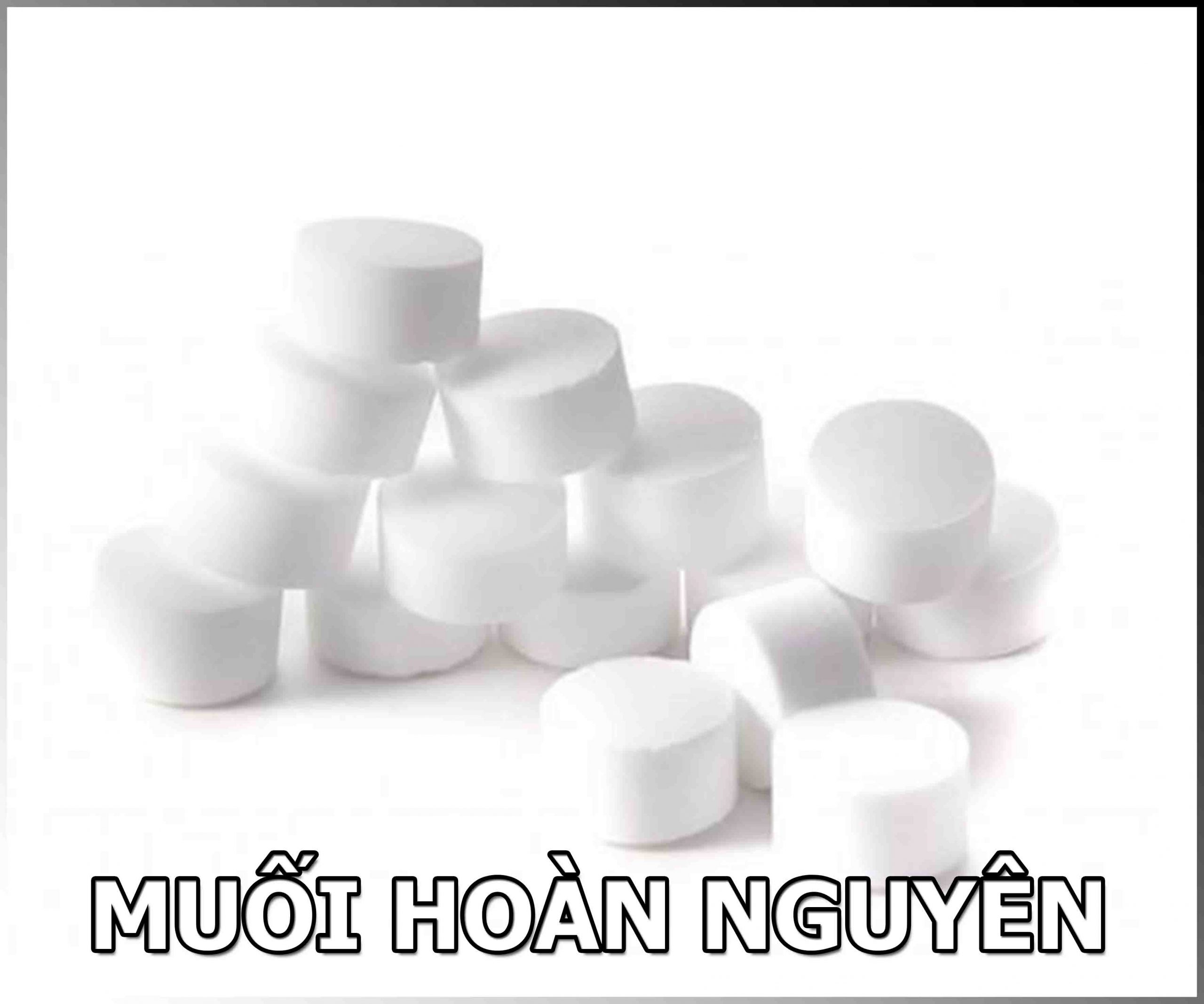 Muối hoàn nguyên (dạng viên) dùng trong lọc nước sinh hoạt gói 1kg