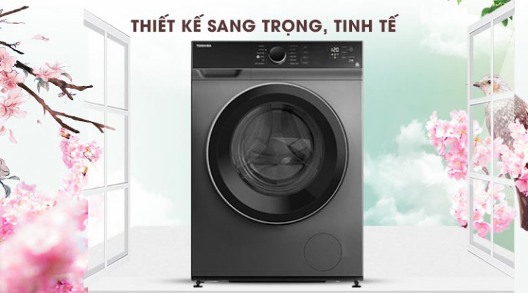 Khối lượng giặt 9.5 kg - Máy giặt Toshiba Inverter 9.5 kg TW-BH105M4V SK Khối lượng giặt 9.5 kg - Máy giặt Toshiba Inverter 9.5 kg TW-BH105M4V SK