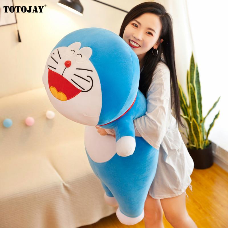 40-80Cm Dễ Thương Stand By Me Doraemon Sang Trọng Đồ Chơi Ghế Sofa Đệm Nhồi Bông Hoạt Hình Anime Búp Bê Mềm Mèo Động Vật gối Ôm Cho Bé Gái Tặng