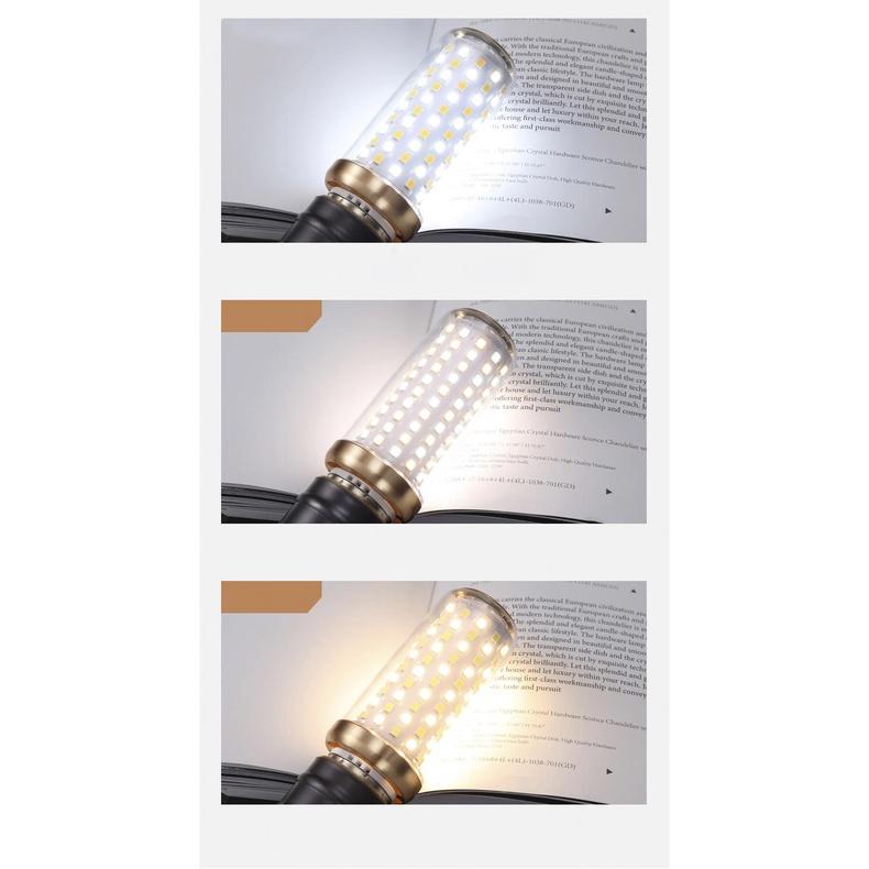 Bóng bắp led 3 chế độ màu đuôi E14 công suất 8+8W sử dụng cho đèn ngủ, đèn chùm, đèn tường trang trí.