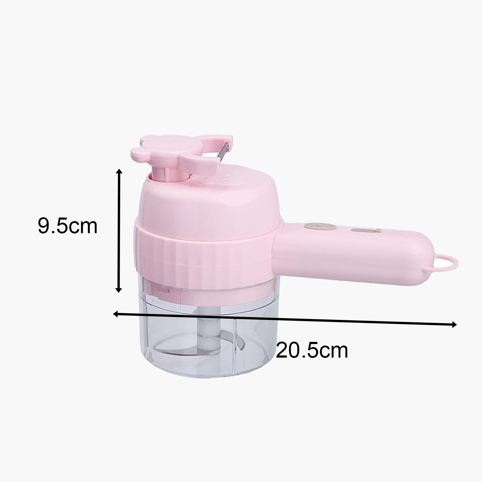 Mini Veggie Chopper Mincer Electric Vegetable Cutter for Carrots Garlic Meat