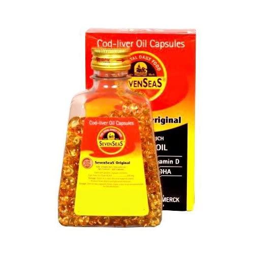 Seven Seas Cod Liver Fish Oil 500 Capsules