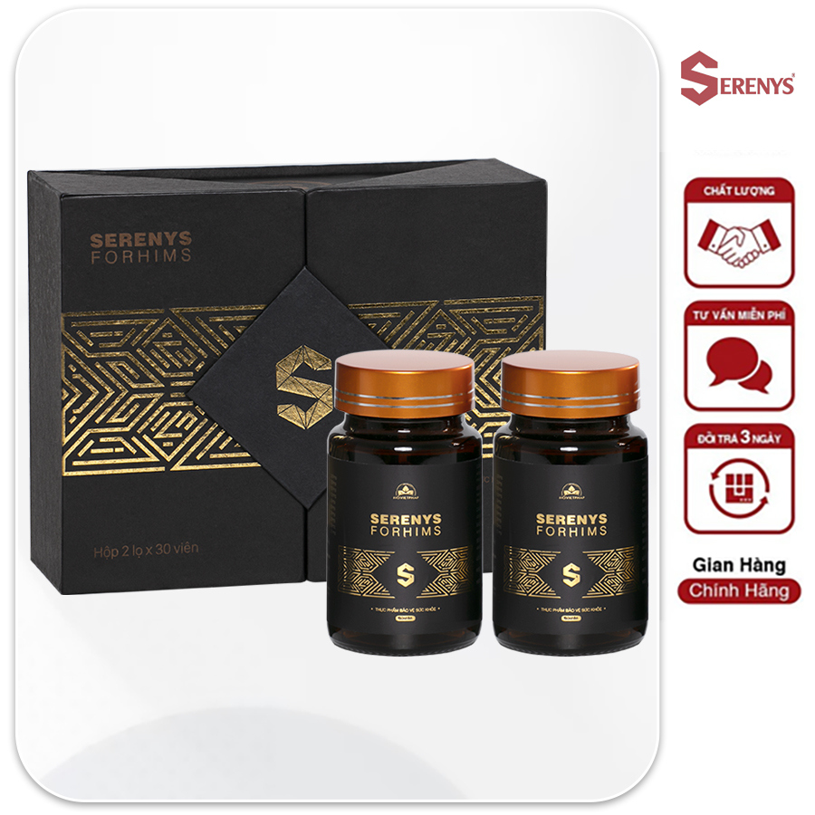 Combo 2 Hộp Tăng Cường Sinh Lý Nam Serenys Fohims