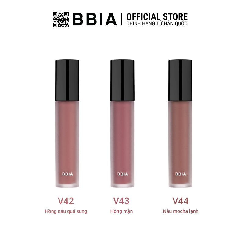 Son Bbia Last Velvet Tint - Respect Edition  Edition (3 màu) 5g Bbia Official Store