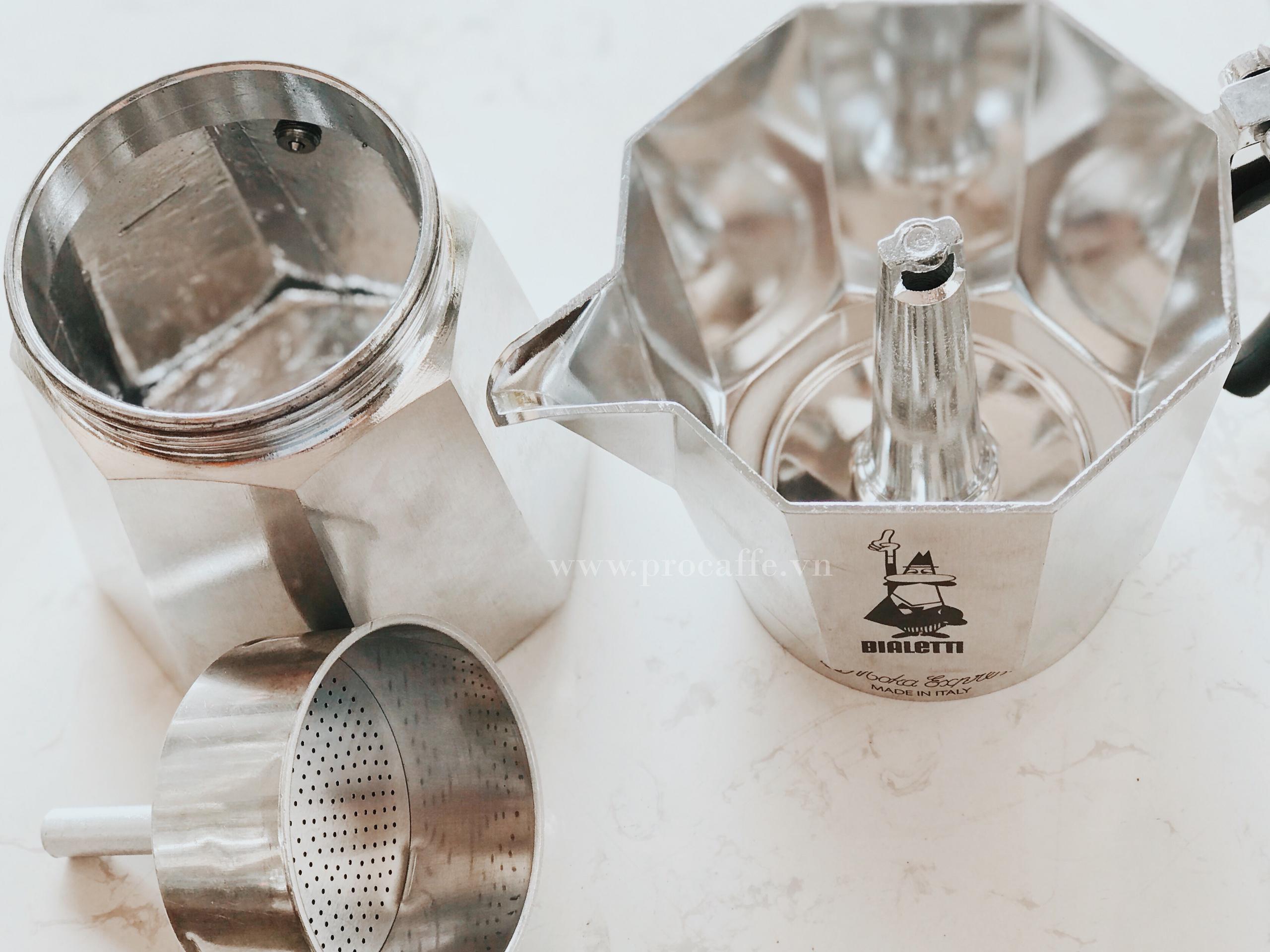ẤM PHA CÀ PHÊ BIALETTI MOKA EXPRESS 9 CUP .HÀNG CHÍNH HÃNG