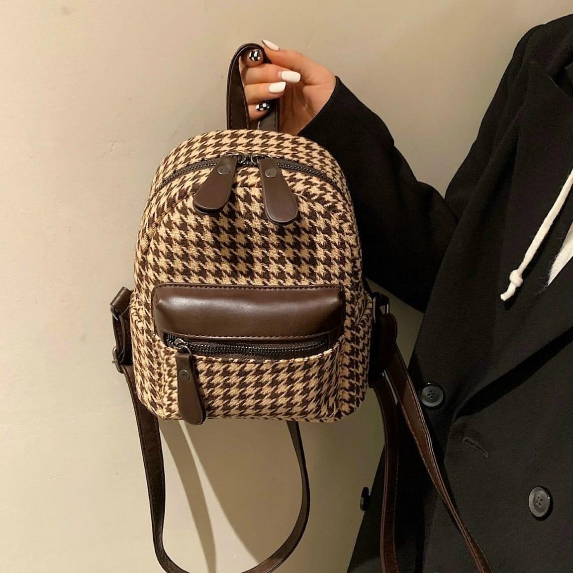 Các kiểu balo mini siêu xinh