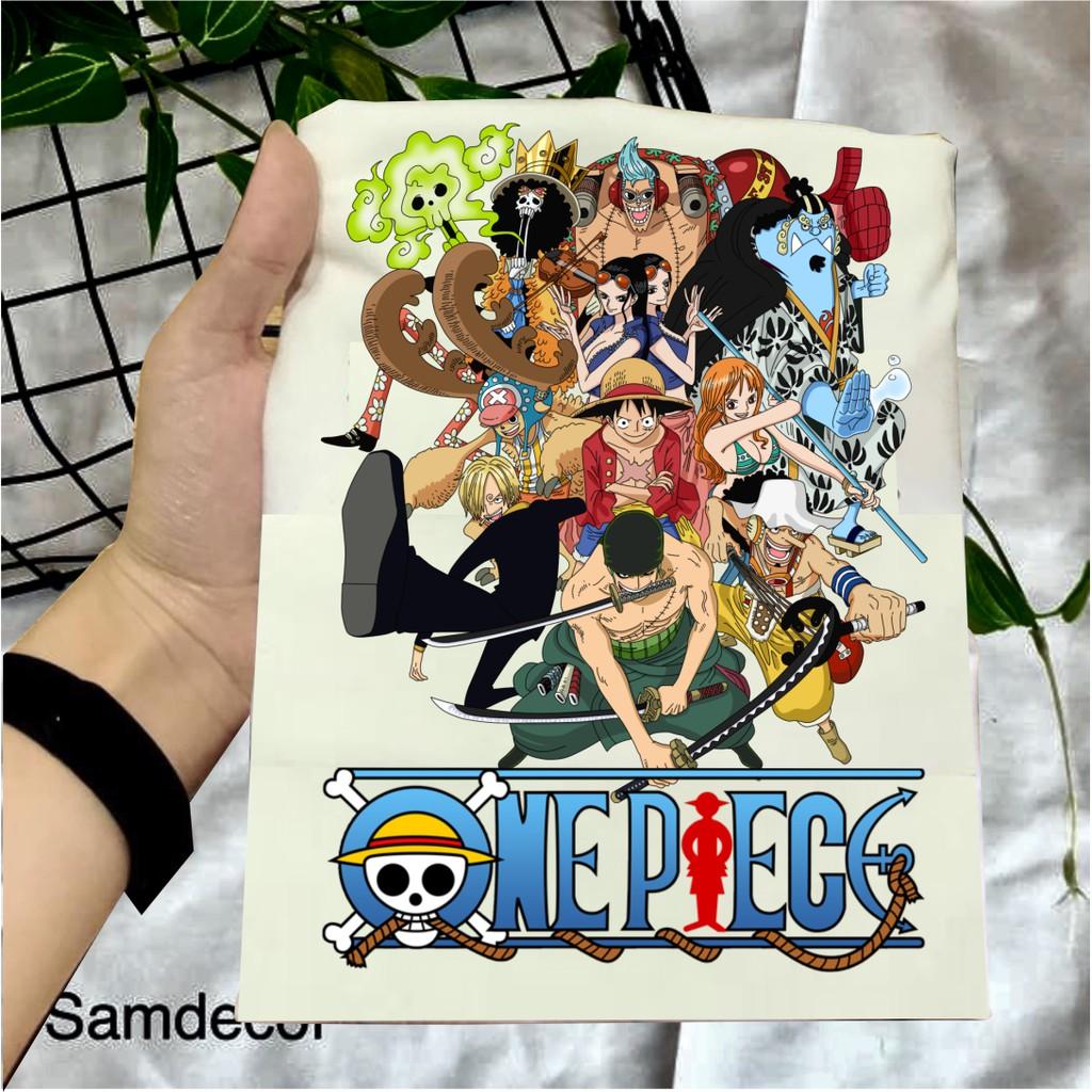 Áo thun One Piece Vua Hải Tặc Luffy Zoro Sabo Ace Anime Cho Bé Trai Bé Gái Có Size Từ 10kg