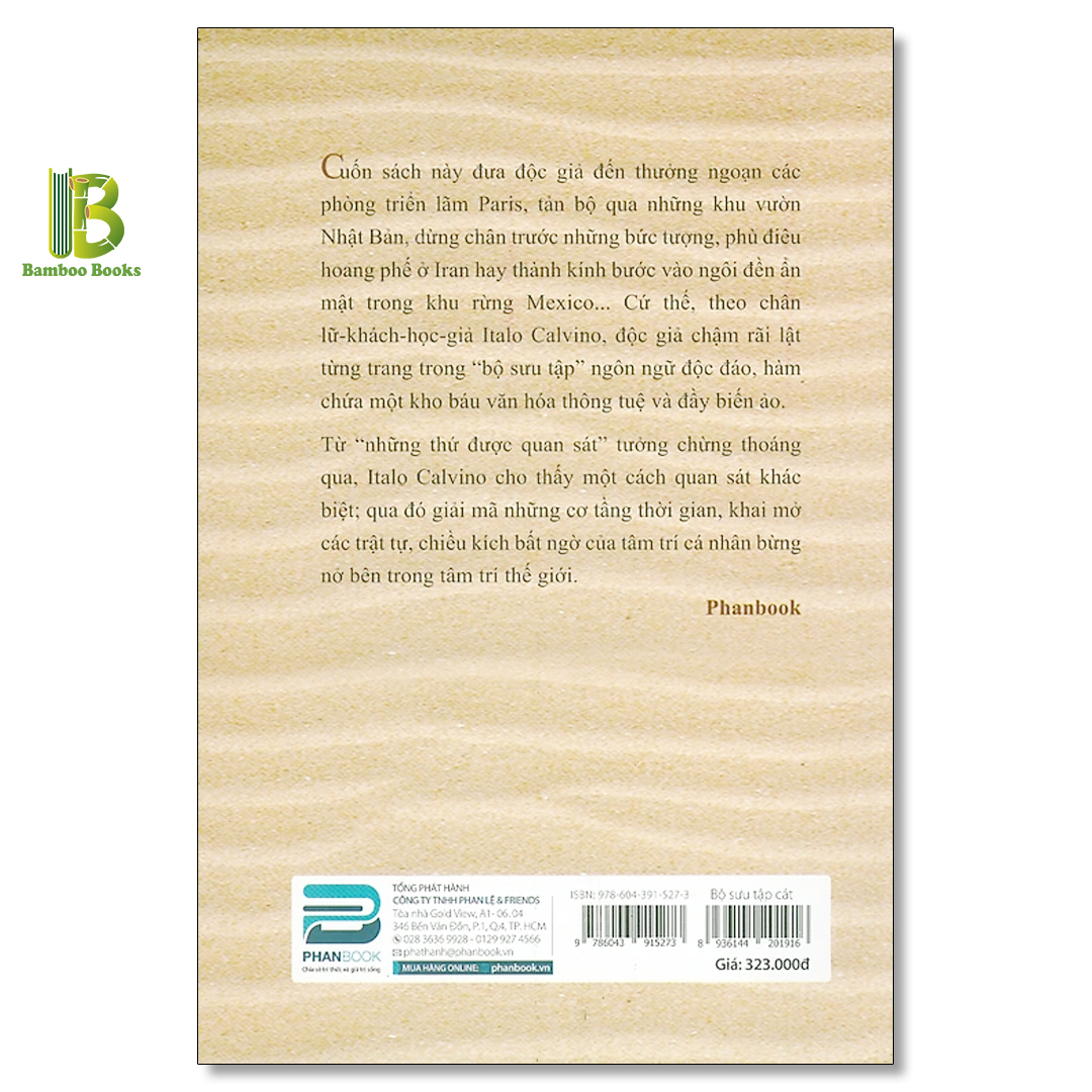 Sách - Bộ Sưu Tập Cát - Italo Calvino - Phanbook