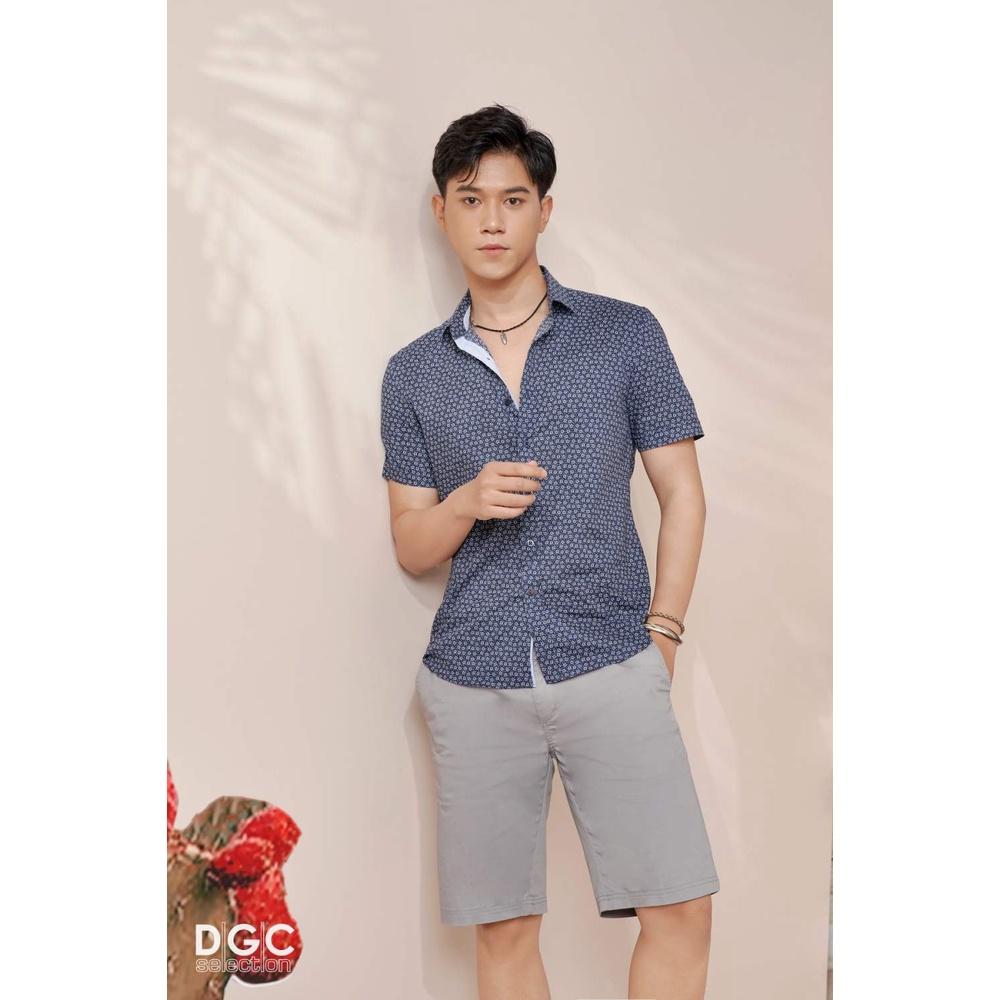 Áo sơ mi Nam ngắn tay Slim fit DGCSelection - SASNCB31M-S