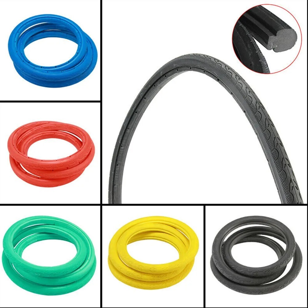 Lốp Đặc Không Săm Xe Đạp Chọn Màu – Vỏ Lốp Đặc Xe Đạp Fixed Gear Single Speed 700*23C (23 - 622) Chính Hãng dododios
