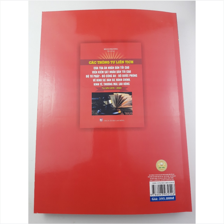 Các Thông Tư Liên Tịch Của Tòa Án Nhân Dân Tối Cao - Viện Kiểm Sát Nhân Dân Tối Cao - Bộ Tư Pháp - Bộ Công An - Bộ Quốc Phòng Về Hình Sự, Dân Sự, Hành Chính, Kinh Tế, Thương Mại, Lao Động Từ Năm 2016-2023 (V2199D)