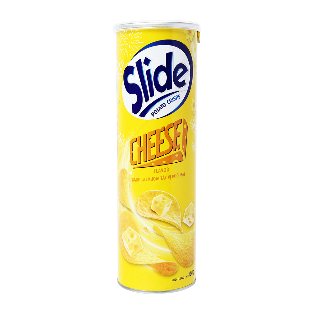 Snack Khoai tây chiên Slide phô mai 160g