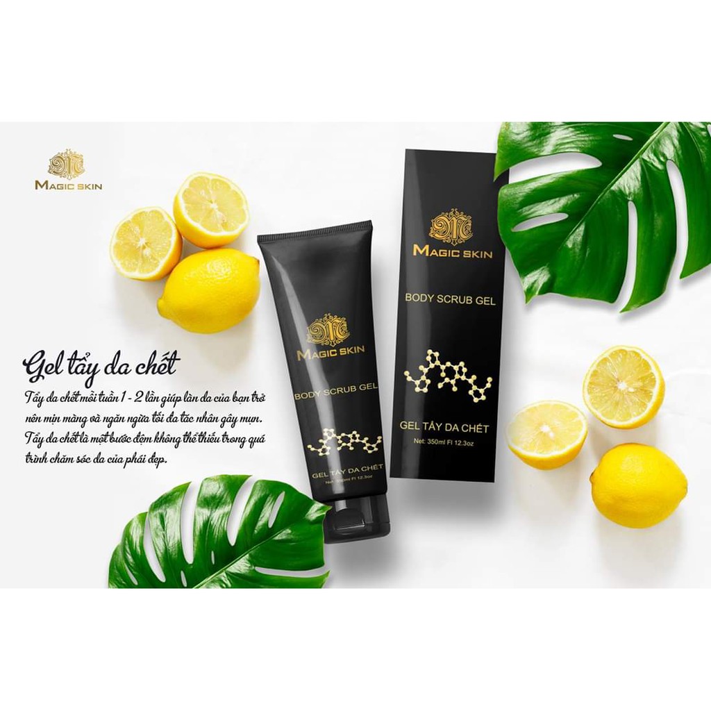 Tẩy Da Chết Toàn Thân Magic Skin - Body Scrub Gel 350ml