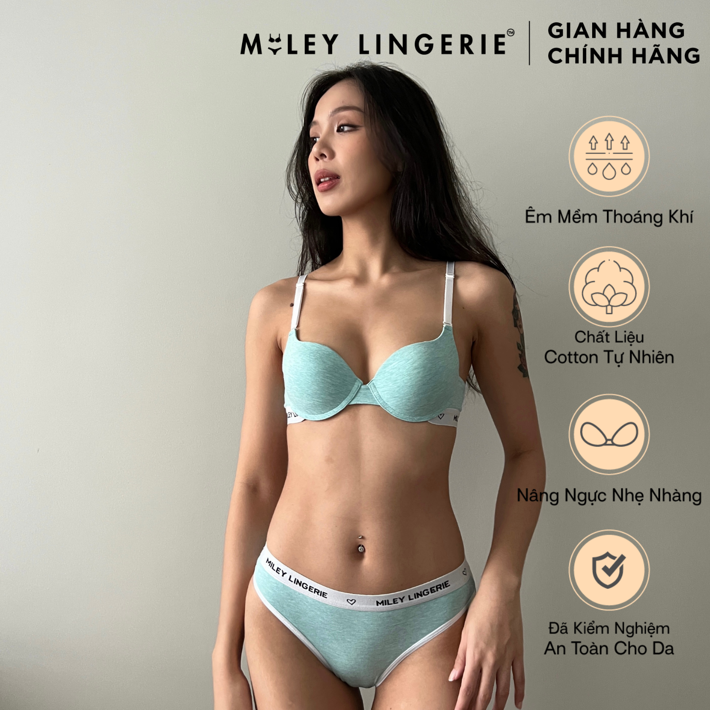 Bộ Đồ Lót nữ Sporty Chic Miley Lingerie