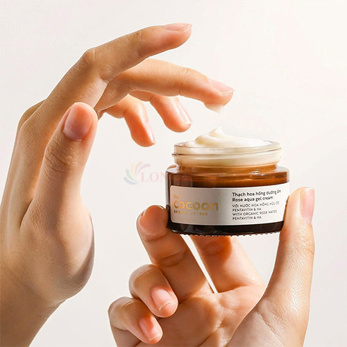 Thạch hoa hồng dưỡng ẩm Cocoon giúp cấp ẩm và nuôi dưỡng da (30ml/100ml) - Hàng chính hãng