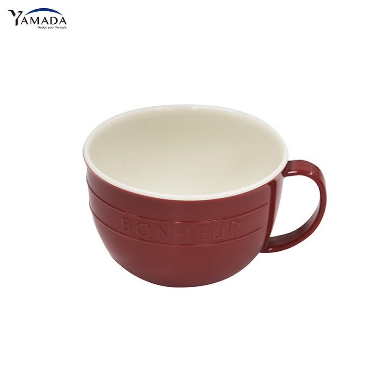 Combo 01 Bình đựng nước nắp bật Pearl Metal Cool Square 2 lít + 03 Cốc nhựa giả sứ Yamada Bonheur - Made in Japan