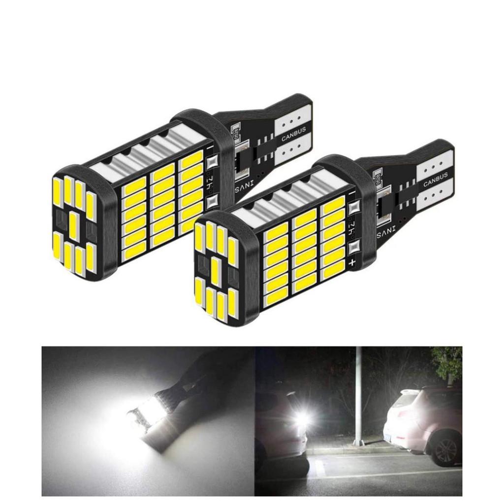 VPRO CẶP BÓNG ĐÈN VF3 Bóng đèn lùi LED T15 / W16W - Trắng 6000K