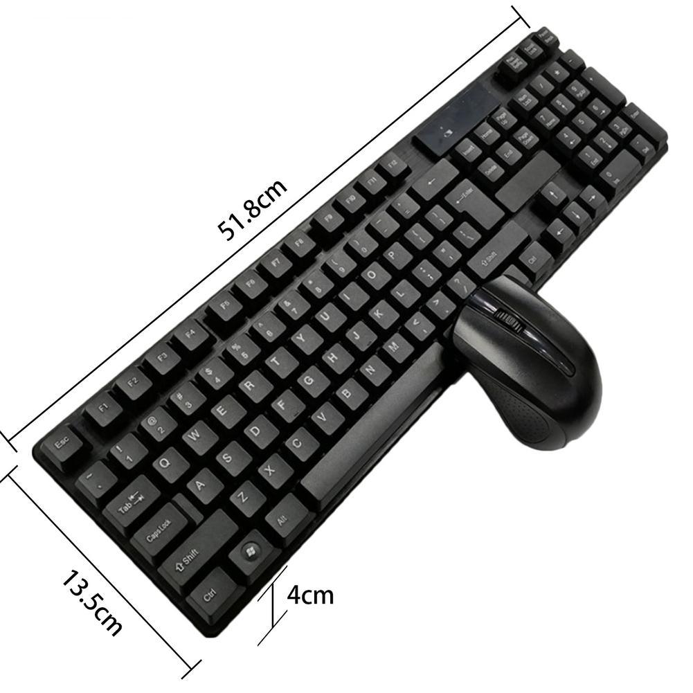 Bàn Phím Và Chuột Không Dây 2.4G USB Mini Bàn Phím Chuột Combo Noiseless Công Thái Bàn Phím Chuột Dành Cho Máy Tính Laptop