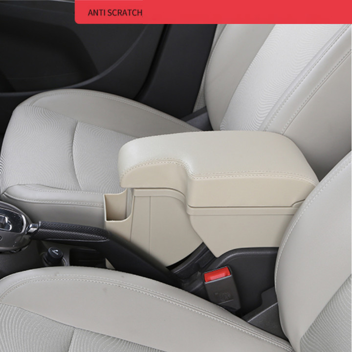 Hộp tỳ tay ô tô, xe hơi cao cấp dạng khối, tích hợp 3 cổng USB dùng cho xe Chevrolet Cruze