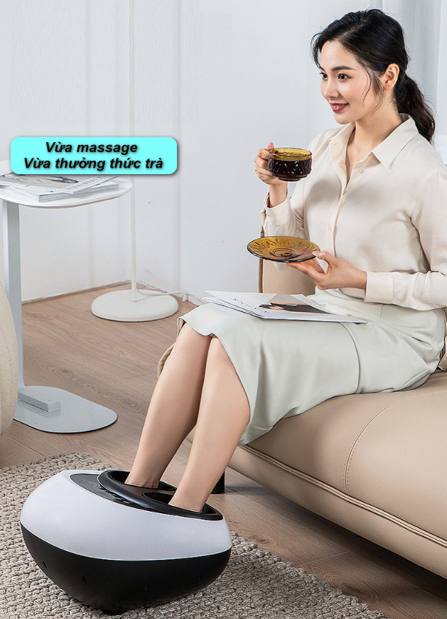 Máy Massage Chân Chườm Nóng NJR-509
