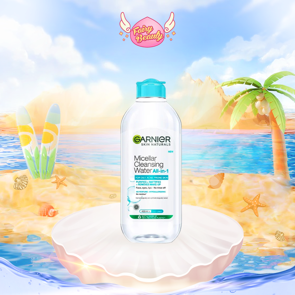 Nước Tẩy Trang Cho Da Dầu Mụn, Hỗn Hợp Làm Sạch Sâu Dịu Nhẹ Micellar Water For Oily & Acne-Prone Skin 400/125m