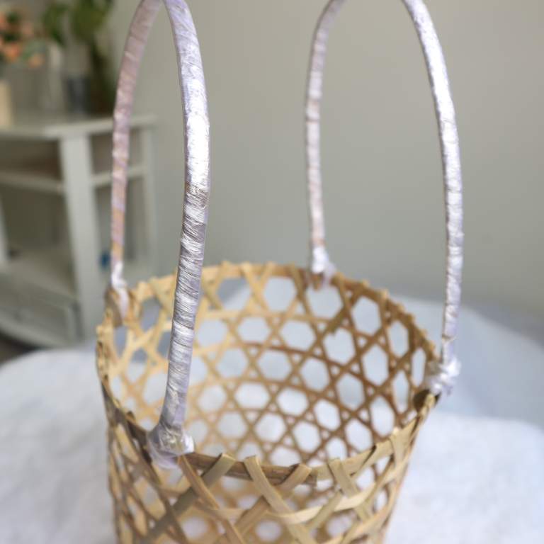 Giỏ Tre Đan Trang Trí Đa Năng