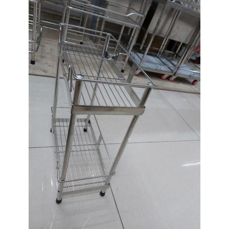 Kệ gia vị 2 tầng sus 304