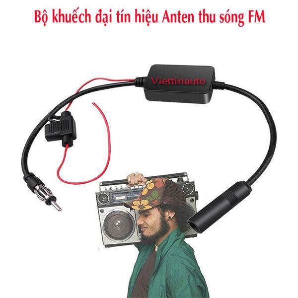 Bộ khuếch đại tín hiệu  cho Anten thu sóng FM  Ô tô