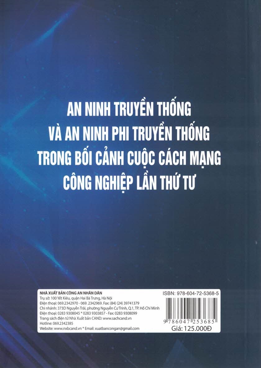 An Ninh Truyền Thống Và An Ninh Phi Truyền Thống Trong Bối Cảnh Cuộc Cách Mạng Công Nghiệp Lần Thứ Tư