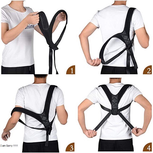 Đai chống gù lưng trẻ em cải thiện vóc dáng posture corrector [tặng kèm 2 tấm trợ lực]