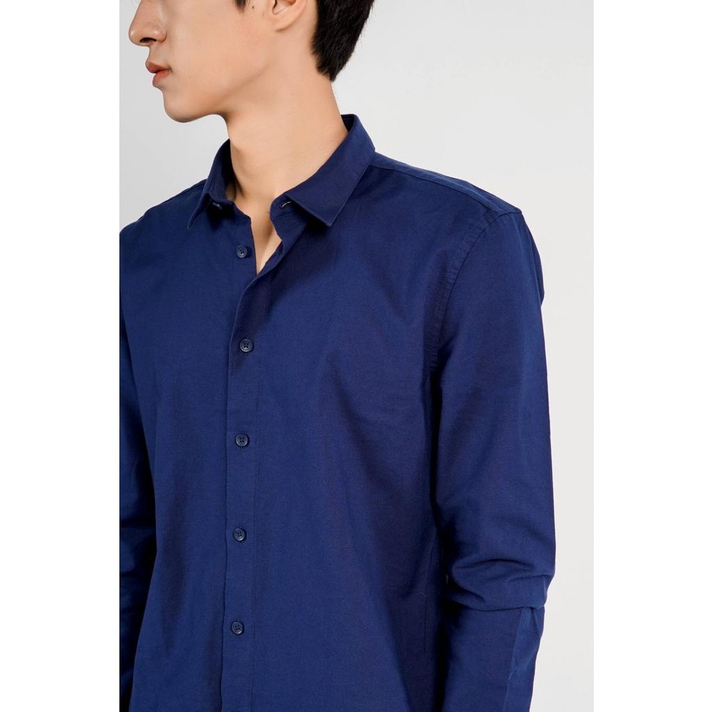 Áo sơ mi nam tay dài vải oxford 4 màu - 10F21SHL002C | LASTORE MENSWEAR