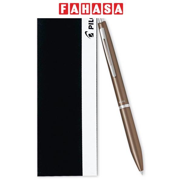 Bút Bi Ký Acro 1000 0.7 mm - Pilot BAC-1SF-MBN - Mực Đen - Thân Nâu Kèm Hộp