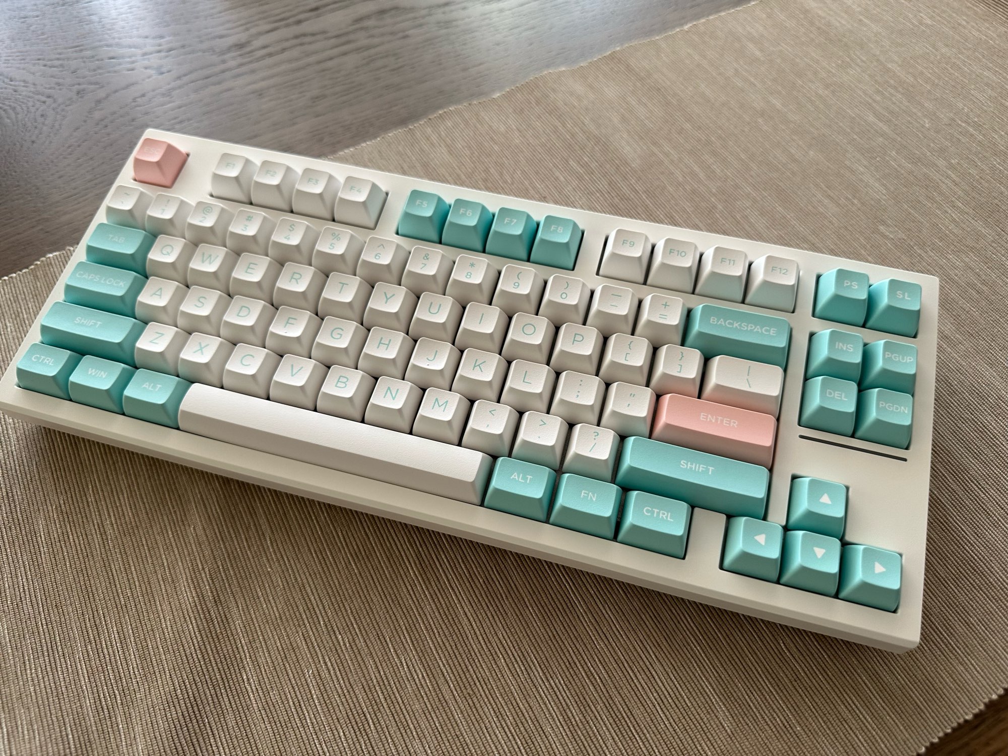 Bàn phím cơ FL-Esports FL750 SAM Polar Night/Mashmallow - Hàng chính hãng