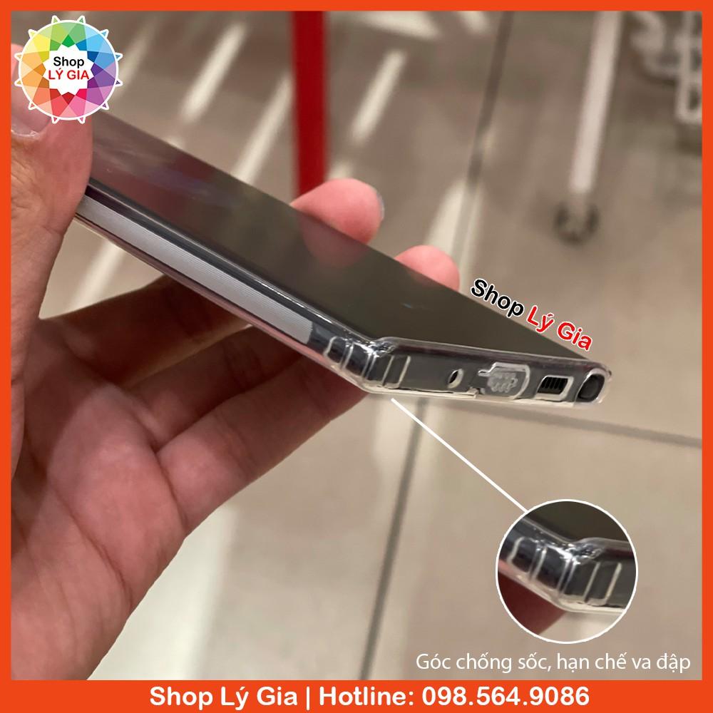 Ốp lưng trong suốt thế hệ mới cho Samsung Note 20 Ultra /10 Plus/8/9/S22/S21/S21 FE/S20/S10