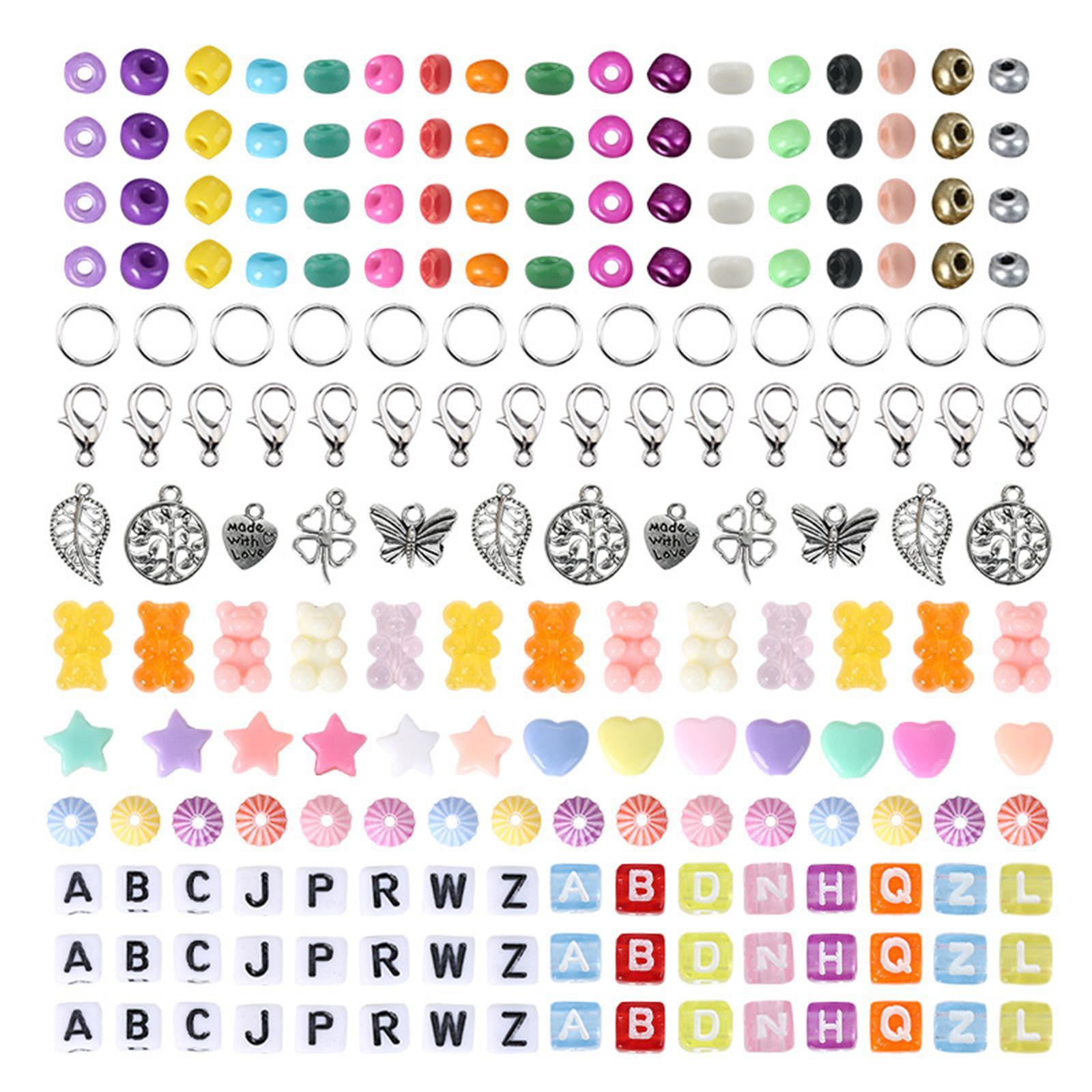 Glass Seed Beads Tweezer Letter Beads for Necklace Bracelet Jewelry Making