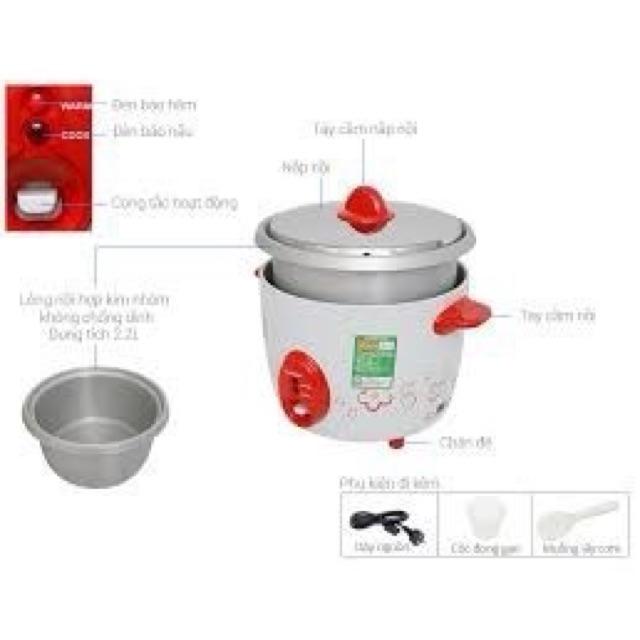 Nồi 1,8 lít màu ngẫu nhiên