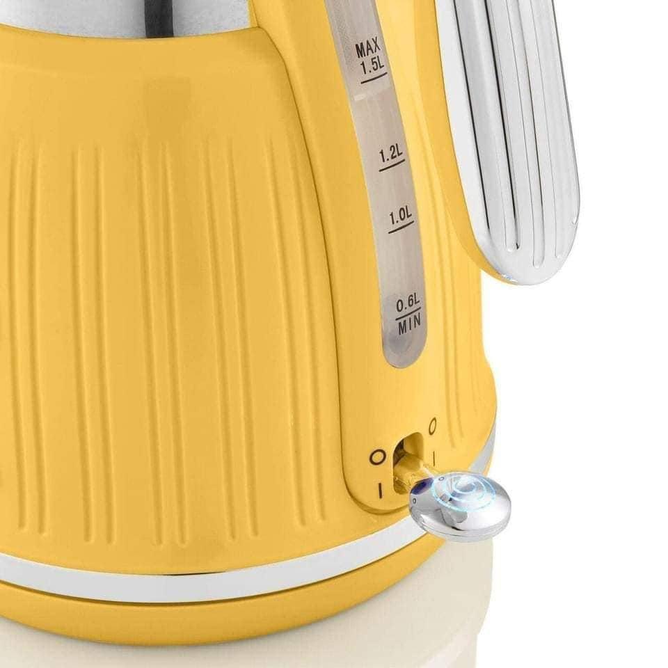 Ấm Đun Nước Siêu Tốc Swan Retro, Ấm Siêu Tốc, 1.5L, Công Suất 3000W, Phong Cách Cổ Điển, Sôi Nhanh, Nhập Đức
