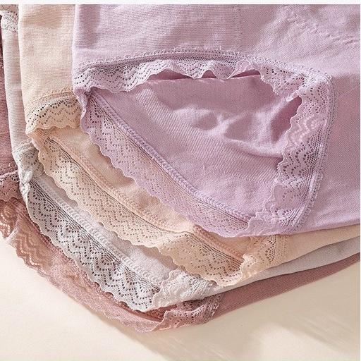 Quần Lót cotton thông hơi gen bụng trơn cạp cao- gen bụng -thon gọn -nâng mông CAO CẤP