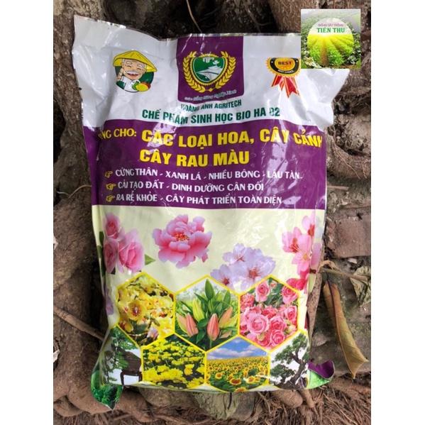 PHÂN BÓN HỮU CƠ VI SINH CAO CẤP SỬ DỤNG CHO HOA & CÂY CẢNH (2kg)