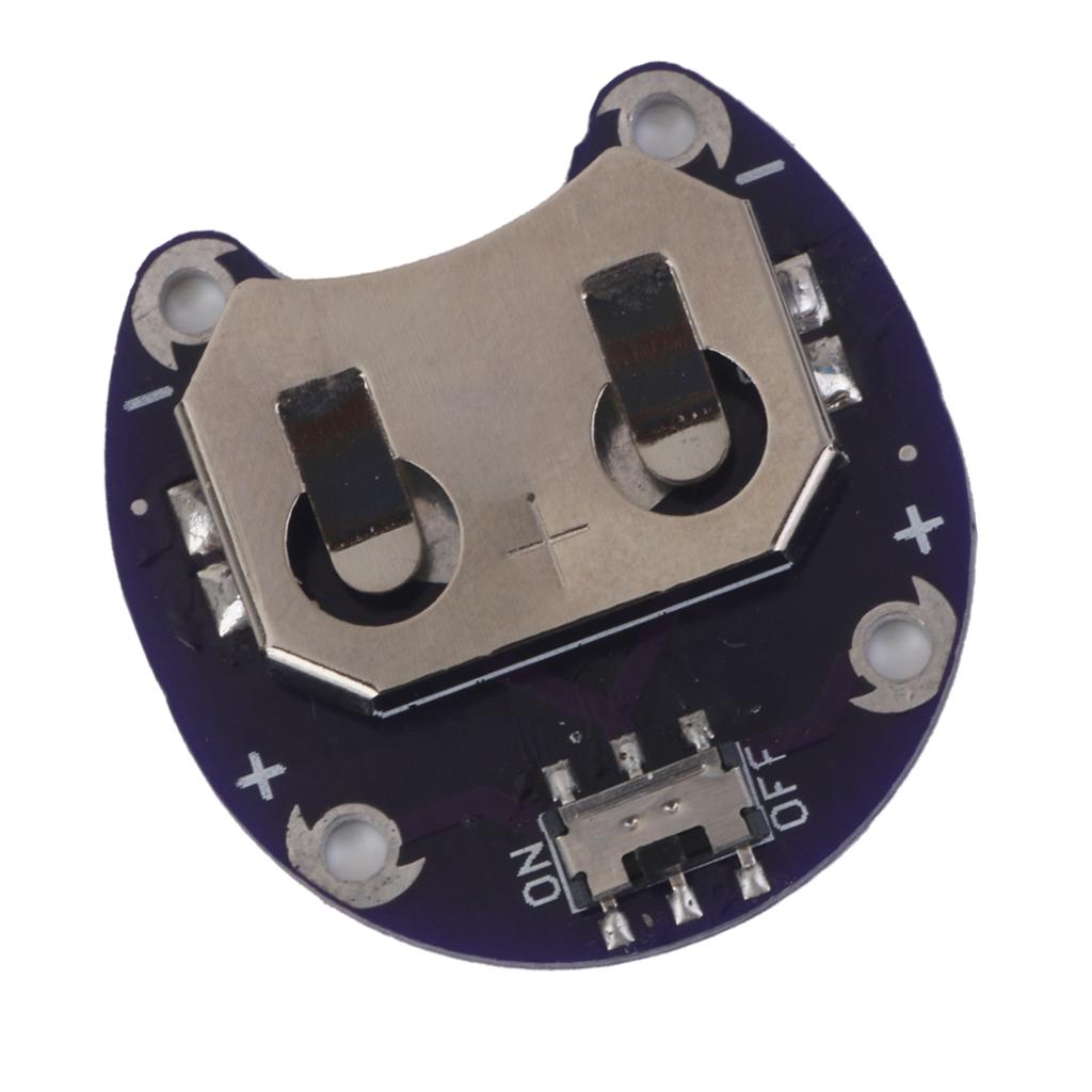 Coin Cell Battery Holder for CR2032 Battery Mount Holder Module